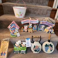 Group shot of all ten items on steps