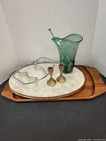 All items arranged together on tray
