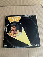 Front of Elvis Forever jacket, visible wear