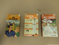 Front covers of three Harlequin romance novels