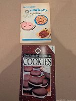 Front covers of both vintage recipe booklets