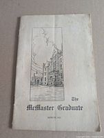 Front cover showing title, illustration and date