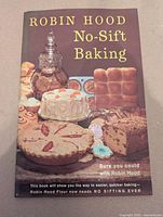 Front cover of Robin Hood No-Sift Baking booklet