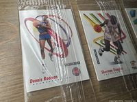 Dennis Rodman SkyBox Hostess premium card sealed in cellophane