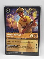Front of Disney Lorcana Prince Naveen card