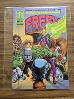 Front cover of FREEX #1 in plastic sleeve