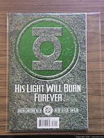 Front of Green Lantern No. 81 comic in polybag