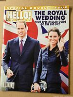 Front cover showing title, issue number and Royal Wedding headline