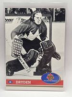 Front of Ken Dryden Future Trends Hockey Canada #85 card