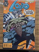 Front cover of Lobo #1 bagged and boarded