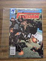 Front cover showing Ultraverse Firearm #13 in bag