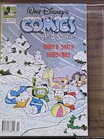 Front cover showing title, issue number, price, main artwork
