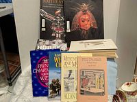 All books front view stacked