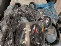 Group of sealed cables showing variety