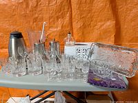 All items grouped on table for overview