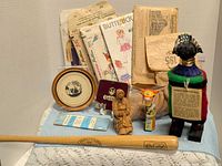 All items grouped on table showing variety
