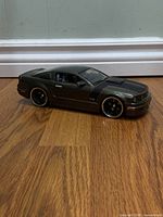 Left front view of diecast Foose Ford Mustang model