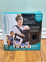 Front of Infantino Flip 4-in-1 carrier box