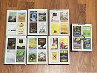 Seven Select Editions hardcovers front covers visible