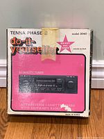 Front of box showing Tenna Phase model 3040 stereo image and features