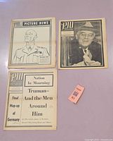Front pages of the three PM newspapers laid out