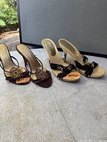 Both pairs side by side showing overall design and condition