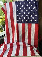 Full view of 36" x 60" American flag showing stars and stripes pattern