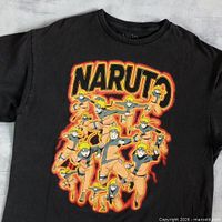 Front view showing full Naruto graphic and shirt style