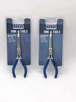 Front view of both packaged pliers