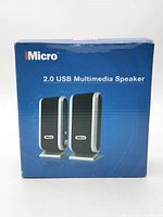 Front of box showing iMicro branding and product image