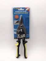 Front view of sealed ToolDeal tin snip showing full tool and packaging