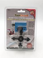 Front view of sealed ToolDeal blister pack showing both tools
