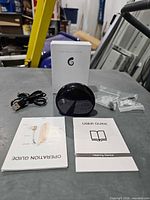 All contents: charging case, manuals, ear tips, cable, product box