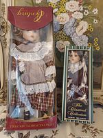 Century Collection and The Classical Collection dolls in original boxes, side by side