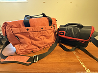 Front view of both bags