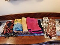 All six items laid out on table