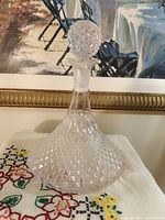 Full view of decanter with stopper assembled