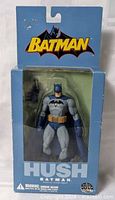 Front view of boxed DC Direct Hush Batman action figure
