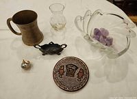 All items arranged on table to show full lot