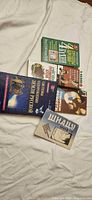 All six Russian language books laid out