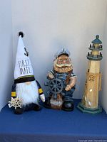 Group shot of all three nautical decor items