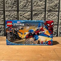 Front of sealed LEGO 76150 box showing set artwork and 371-piece count