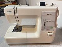 Front view of Kenmore electronic sewing machine