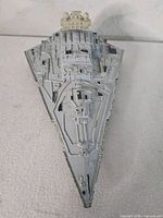 Top view of Star Destroyer showing overall condition and missing piece