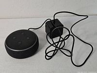 Echo Dot and power adapter overview
