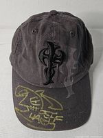 Front view showing Jeff Hardy logo and autograph on bill