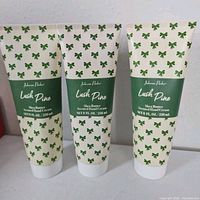 Three identical sealed tubes front view