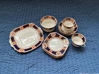 All 13 pieces laid out showing pattern and shapes