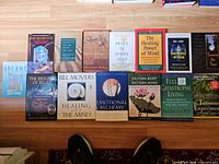 All books laid out showing front covers
