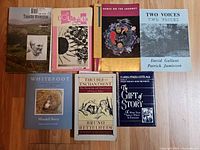 All six books front covers displayed